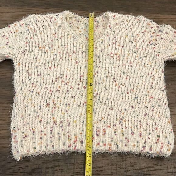 Doe & Rae Textured Confetti Sweater size Small - Picture 5 of 5